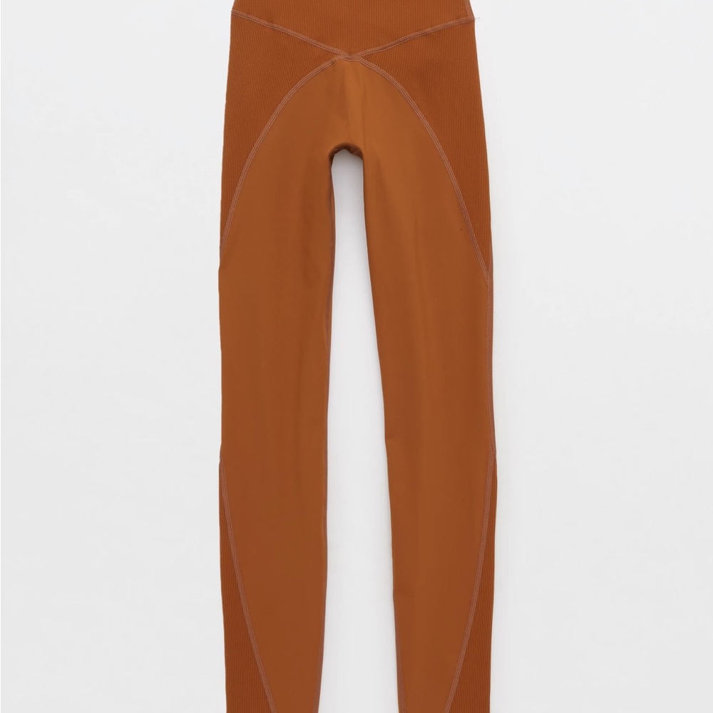 Aerie Offline High-Waisted Ribbed Leggings